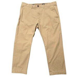 J.Crew Pants Mens 34x30 (Fits 34x25) Slim Fit TruTemp365 Chino Stretch Beige